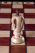 King chess piece made from wood King chess piece made from wood