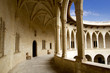 Castle Castillo de Bellver in Majorca at Palma of Mallorca