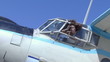 Woman Pilot in Plane Woman Pilot in Plane