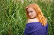 girl in grass