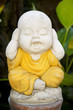 Buddha statue emotion of thinking