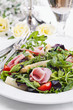 Salat mit Schinken