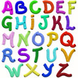 Alfabeto Colori Tempera-Tempera Paints Alphabet
