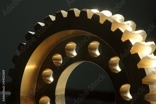 Photo: gear wheel gear wheel