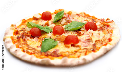 Photo: Hot and tasty pizza Hot and tasty pizza