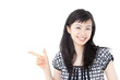 Photo: 指差す女性 指差す女性