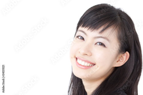 Photo: 笑顔の女性 笑顔の女性