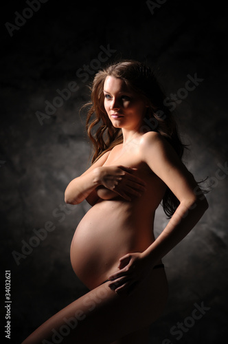 Photo: Pregnant woman Pregnant woman