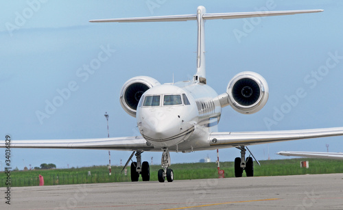 Photo: civil airplane civil airplane