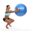 Pretty African Woman Exercising