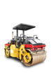 Road roller with clipping path