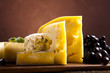 Cheese and grapes Cheese and grapes