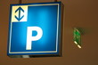 Hinweisschild Parken