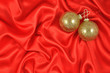 Baubles on Crimson Satin