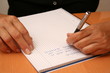 Foto: Linkshänderin Linkshänderin