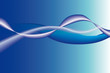Graphik blau