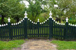 wooden fence