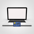 �����������: Credit Card on a Laptop � siirol #34062241