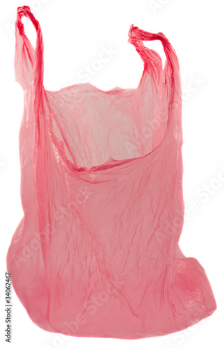 Photo: sac plastique rose sac plastique rose