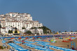 Rodi Garganico (Gargano, Puglia, Italy) and the beach at summer Rodi Garganico (Gargano, Puglia, Italy) and the beach at summer
