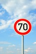 Höchstgeschwindigkeit "70"