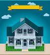 Vector cottage XXL icon Vector cottage XXL icon