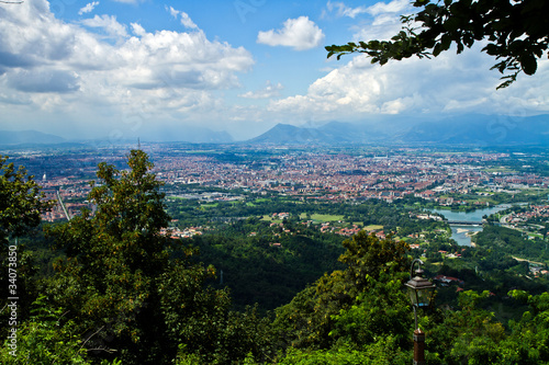 Photo: Torino veduta aerea Torino veduta aerea
