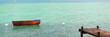 Ponton et bateau