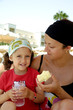 Healthy mother and child