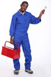 tradesman carring tools