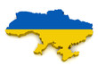 3D Map of Ukraine