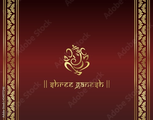 traditional Hindu wedding card India