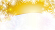 hintergrund gold - schneeflocken hintergrund gold - schneeflocken