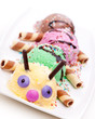 Die bunte Eisraupe Die bunte Eisraupe