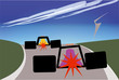 racing car