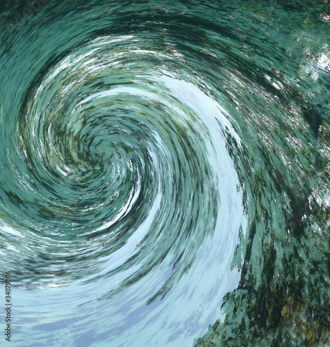 Illustration: Green Water Twist Green Water Twist