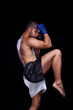 muay thai boxer