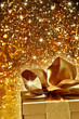 Gift with decorative background