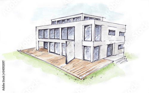Photo: Architekturskizze Architekturskizze