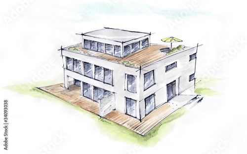 Photo: Architekturskizze Architekturskizze