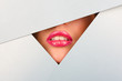Beautiful female lips