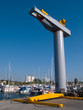Boat lifter crane