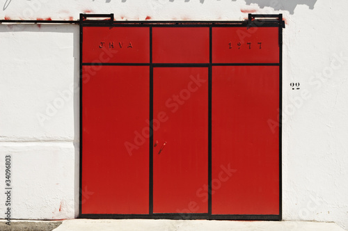 Photo: Red gate Red gate