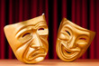 Masks with the theatre concept