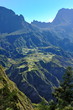 Village enclavé de Ilet à Cordes, Cirque de Cilaos, La Réunion. Village enclavé de Ilet à Cordes, Cirque de Cilaos, La Réunion.