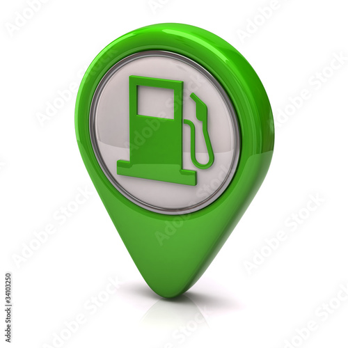 Illustration: Green fuel icon Green fuel icon