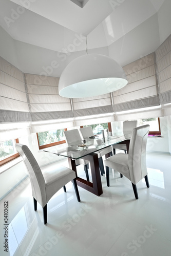 Photo: Modern dinning room Modern dinning room