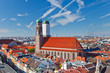 Frauenkirche on Marienplatz, Munich Frauenkirche on Marienplatz, Munich
