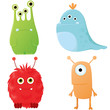 Funny cartoon monsters Funny cartoon monsters