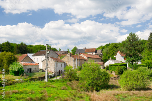 Photo: Small typical hamlet in France Small typical hamlet in France